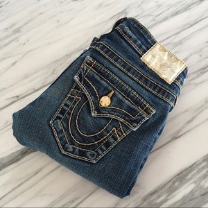 💎 True Religion Gold crystal Jeans 👖